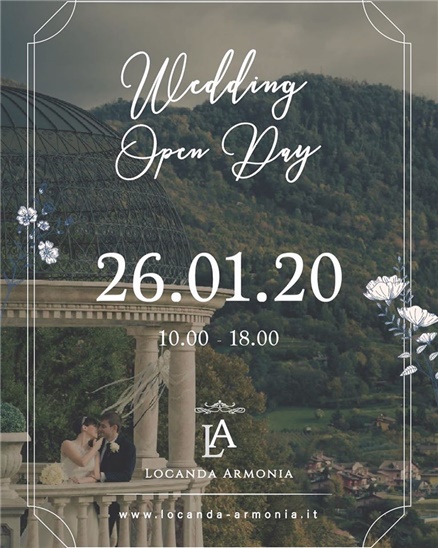 Open day fiera sposi in Locanda Armonia, Bergamo